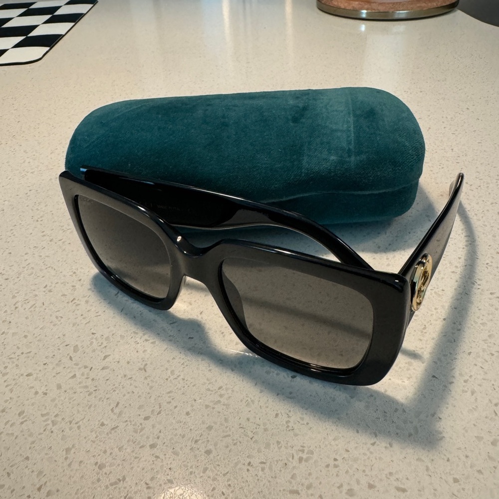 Gucci GG0141SN Black Sunglasses
